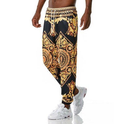 Pantalones de jogging estampados - Comodidad casual para el día a día - Image 9