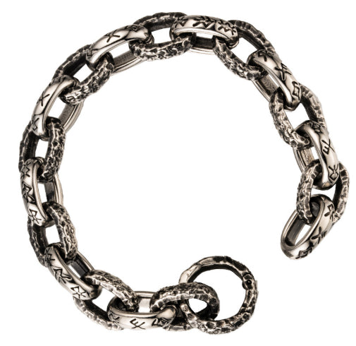 Pulsera Titanio Estilo Retro para Hombre - Image 10