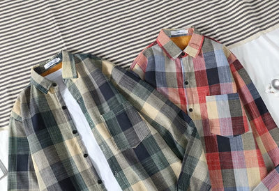 Camisa de Cuadros Térmica para Hombre con Forro de Polar - Image 39