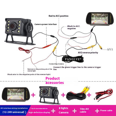 Monitor para Auto 7 Pulgadas - Pantalla Reversible HD - Image 15