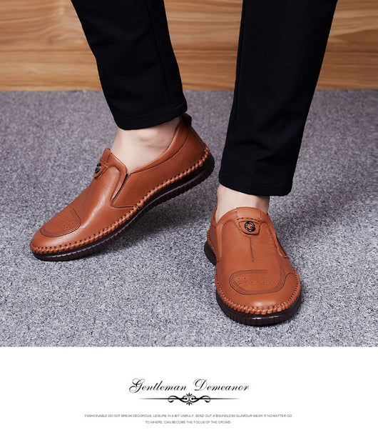 Zapatos Casuales de Cuero para Hombre - Cómodos y Transpirables - Image 10
