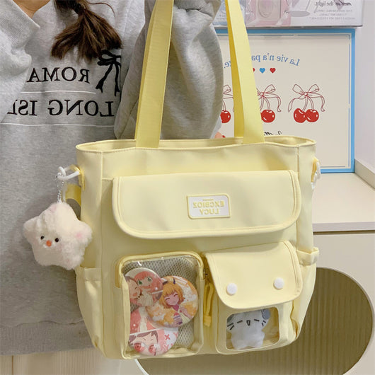 Bolsa Tote Escolar Japonesa de Gran Capacidad para Estudiantes - Image 15