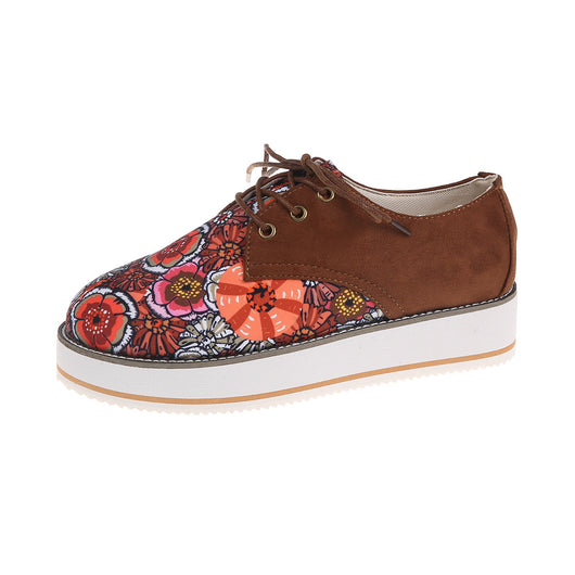 Zapatos de Mujer Estilo Clan con Punta Redonda en Cuero Sintético PU - Image 4