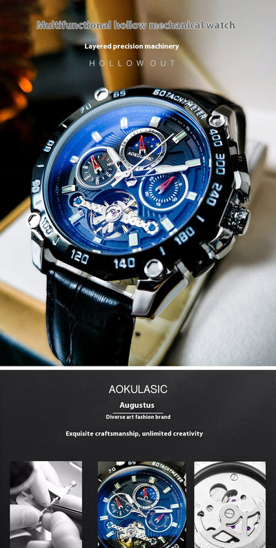 Reloj Automático Multifuncional para Hombre - Image 29
