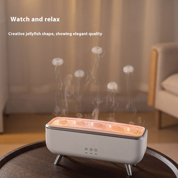 Humidificador Ultrasónico con Anillo de Humo Dinámico y Sensor de Sonido
