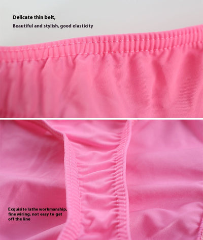Tanga Transparente Respirable de Seda Helada para Hombre - Image 20