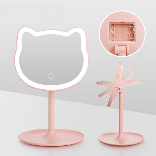 Espejo de Maquillaje LED Recargable con Luz de Relleno - Image 5