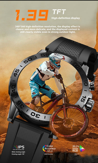 Reloj Inteligente con Llamadas Bluetooth, Monitoreo Cardíaco y Múltiples Deportes - Image 25