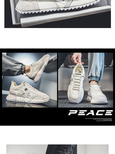 Tenis Casuales de Moda Primavera para Hombre con Suela Gruesa Antideslizante y Aumento de Altura - Image 20