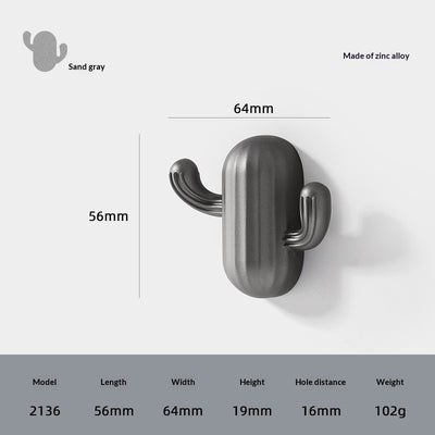 Mueble Zapatero Nórdico Minimalista con Perchero y Diseño de Cactus - Image 8