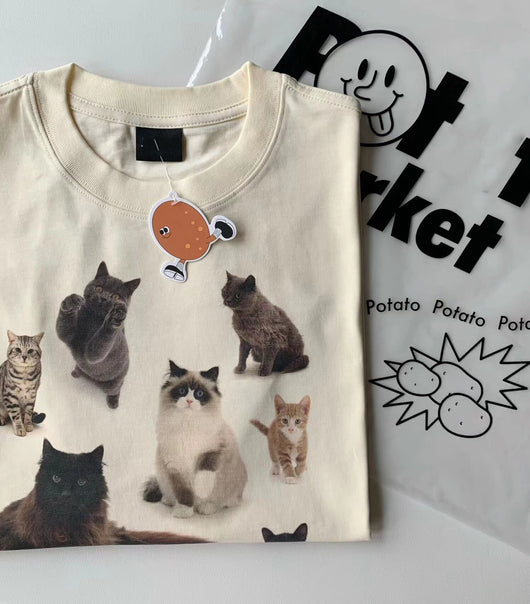 Camiseta de Algodón Americano de Manga Corta Unisex - Image 5