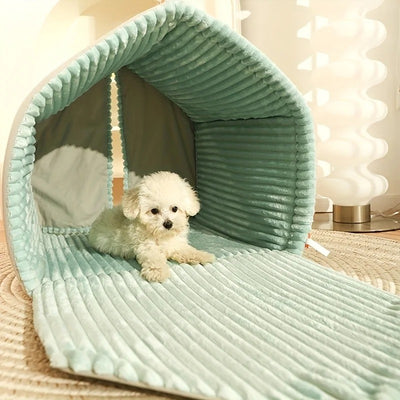 Casa Térmica Cerrada para Perros Pequeños - Protección Invernal - Image 4