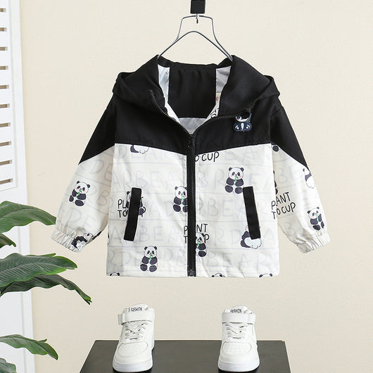 Chaqueta Impermeable con Capucha para Niño - Primavera y Otoño - Image 6
