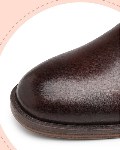 Zapatos de Negocios Estilo Británico Retro Pulido Baja Caña - Image 8