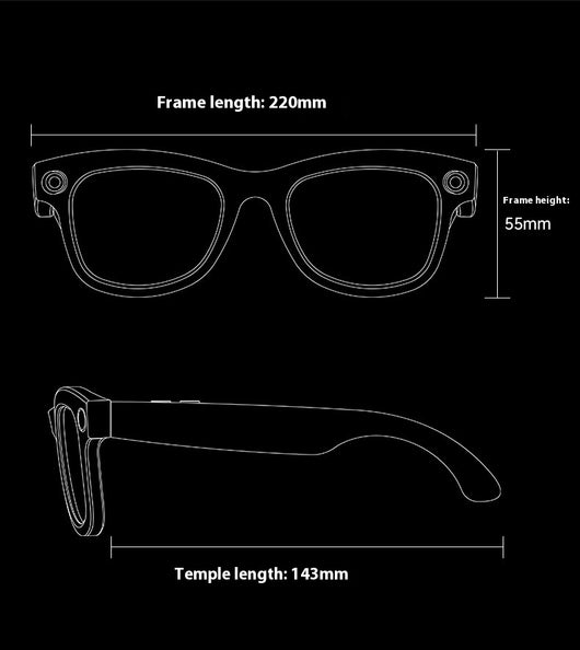 Gafas Inteligentes con Cámara HD y Traductor IA en Tiempo Real - Image 23