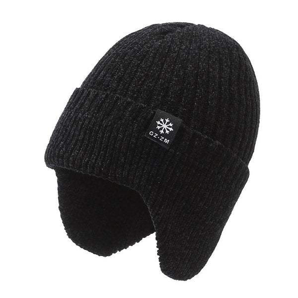 Gorro de Lana Cálido con Forro Polar para Hombre - Invierno - Image 6