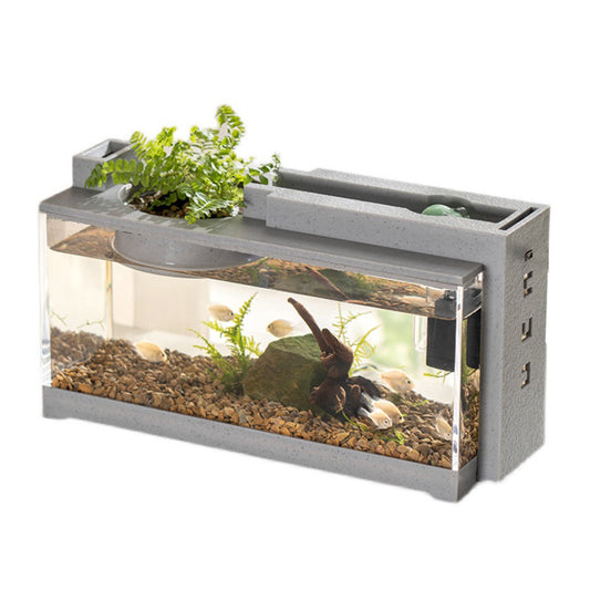 Acuario Nano con Filtro Silencioso y Flujo de Agua Ajustable - Image 2