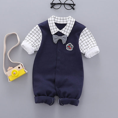 Enterizo Elegante de Algodón para Niño - Estilo Caballero - Image 3