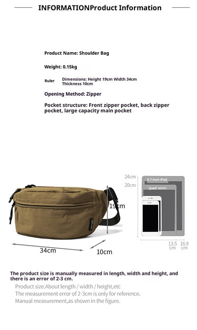 Bolsa Deportiva Impermeable para Pecho - Unisex con Correa Ajustable - Image 26