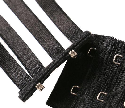 Lencería Sexy de Encaje Negro con Varillas - Diseño Elegante y Seductor - Image 9