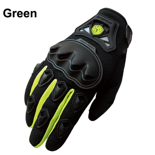Guantes de Motocicleta Racing Anti-caída Anti-deslizante Medio Dedo - Image 4
