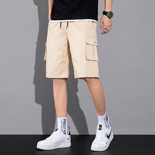 Pantalones Cortos Overol Hombre Estilo Verano - Diseño Suelto Trendy - Image 10
