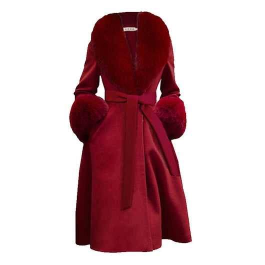Abrigo de Lana Reversible Estilo Coreano para Mujer - Image 9