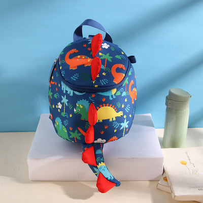 Mochila Infantil de Dinosaurio con Arnés de Seguridad para Jardín de Infantes - Image 10
