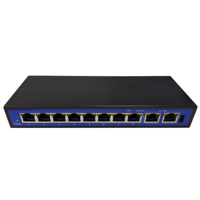 Switch POE 10 Puertos 100M con Inyector 48V para Puntos de Acceso Inalámbricos - Image 7