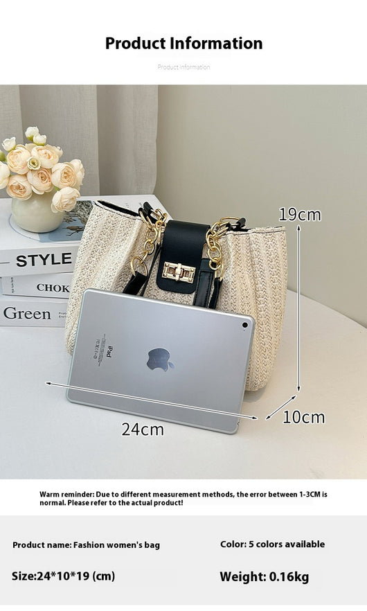 Bolso de Hombro Clásico Primavera para Mujer - Image 11