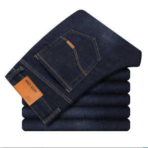 Pantalones Jeans Slim Straight Negro para Hombre - Image 11
