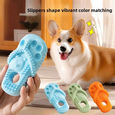 Juguetes de Goma para Masticar Perros - Pantuflas Dentales para Cachorros