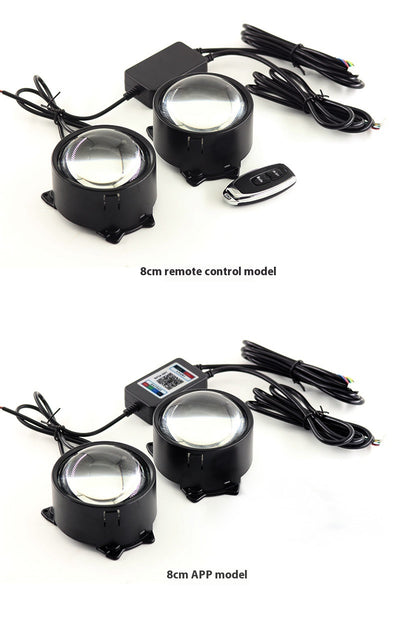 Faro LED Ojo de Demonio Hawkeye - Luz Multimodal para Auto y Moto - Image 13