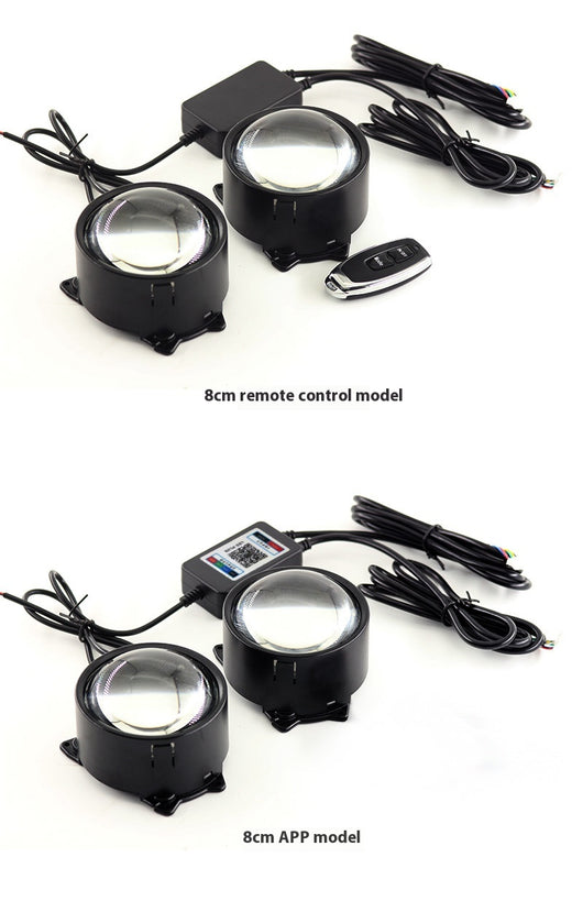 Faro LED Ojo de Demonio Hawkeye - Luz Multimodal para Auto y Moto - Image 13