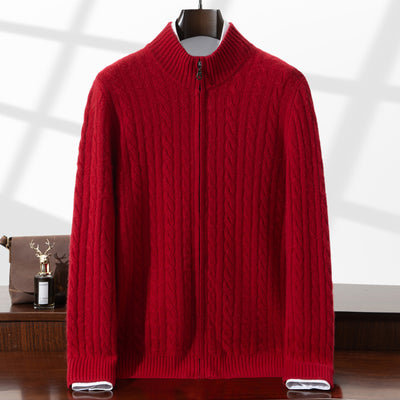 Suéter Casual Ejecutivo de Color Liso para Hombre