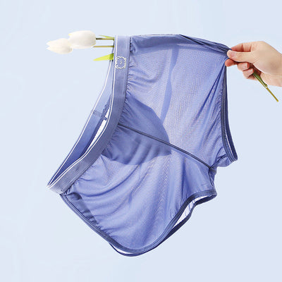 Calzoncillos Boxer de Malla Ice Silk Transpirable y Secado Rápido - Image 5