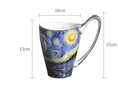 Taza Retro Europea de Gran Capacidad para Parejas - Image 11