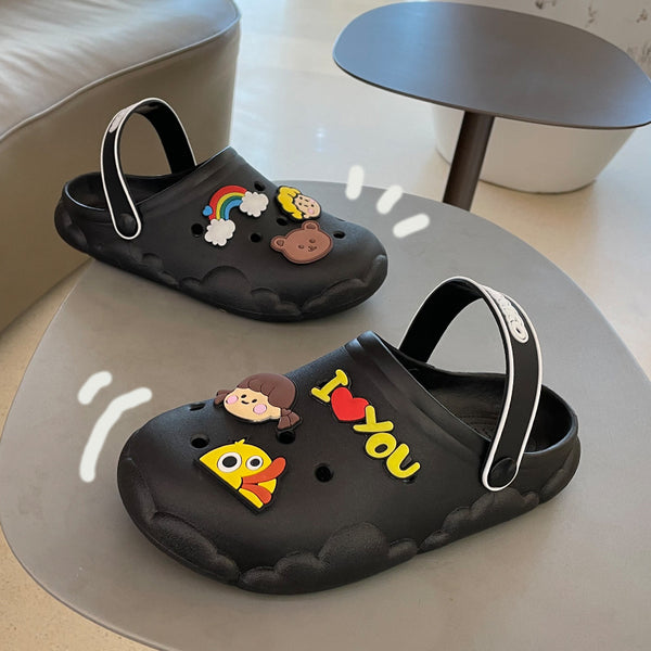 Sandalias de Playa con Suela Gruesa y Diseño Trendy