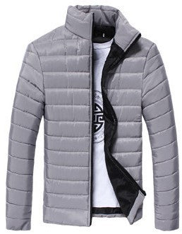 Abrigo Cálido para Hombre con Cuello de Pie - Image 14
