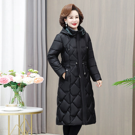Abrigo de Algodón Grueso Cálido Talla Grande Holgado para Invierno - Image 3