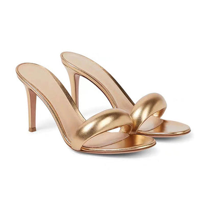 Zapatos de Tacón Alto Talla Grande para Mujer con Punta Redonda y Tira al Tobillo - Image 2