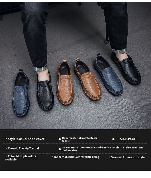 Zapatos Casuales de Cuero para Hombre sin Cordones - Image 29