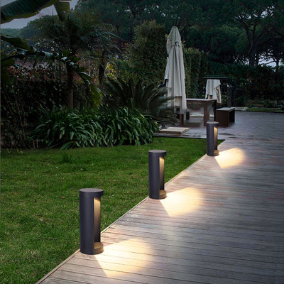 Lámpara Solar LED Semicircular Impermeable para Jardín y Exterior