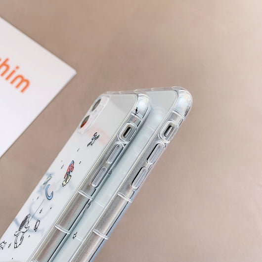 Funda para teléfono transparente con diseño de astronauta - Image 17
