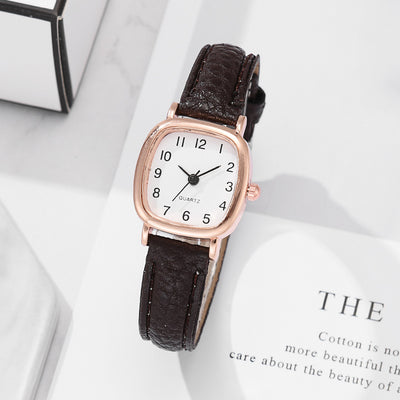 Reloj para Mujer en Acero Inoxidable con Correa de Cuero Sintético - Image 12