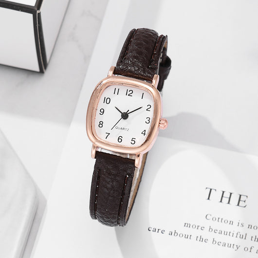 Reloj para Mujer en Acero Inoxidable con Correa de Cuero Sintético - Image 12