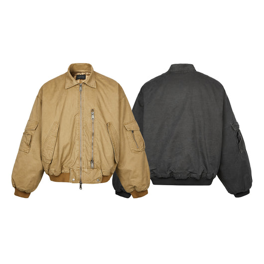 Chaqueta Bomber Acolchada de Algodón para Hombre - Image 4