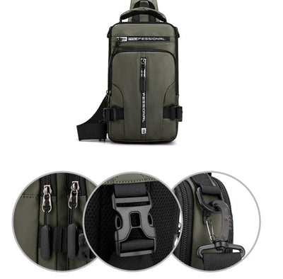 Bolsa Bandolera Multifuncional para Hombre - Estilo Casual y Versátil - Image 19
