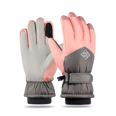 Guantes de Invierno para Parejas de Felpa Gruesa, Cálidos y Cortavientos - Image 9