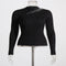 Blusa Tejida Irregular con Detalles Calados para Mujer